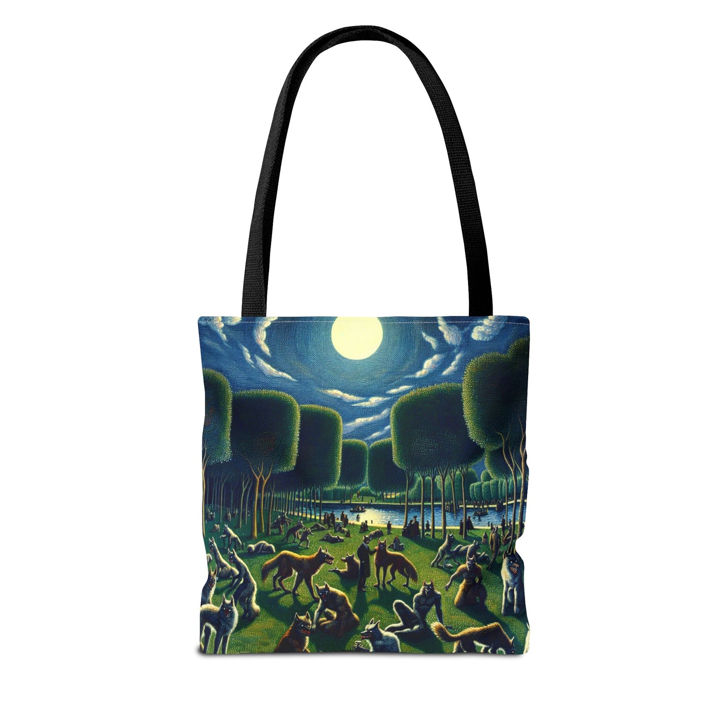 Werewolves at the Waterfront Tote Bag