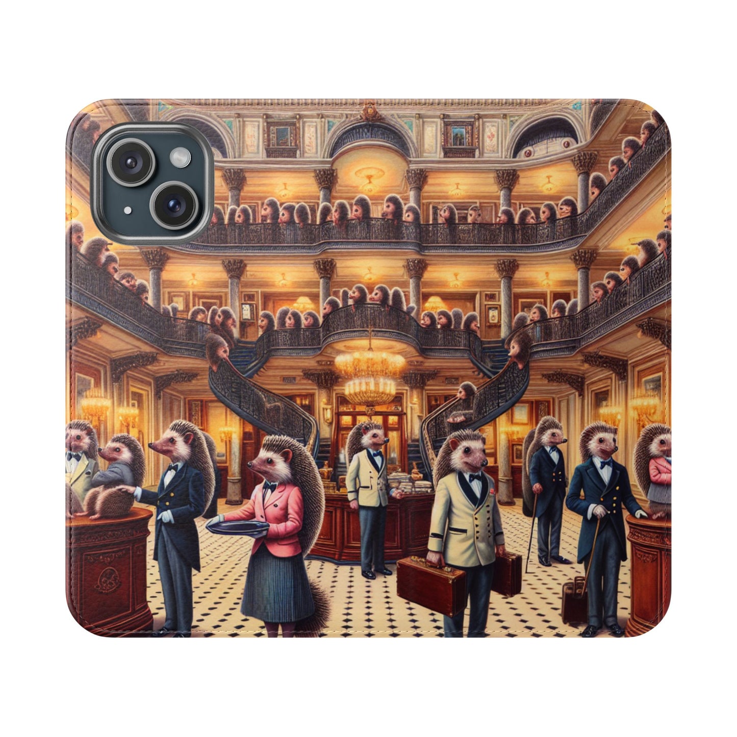 Hedgehog Hotel Flip Case - iPhone/Galaxy