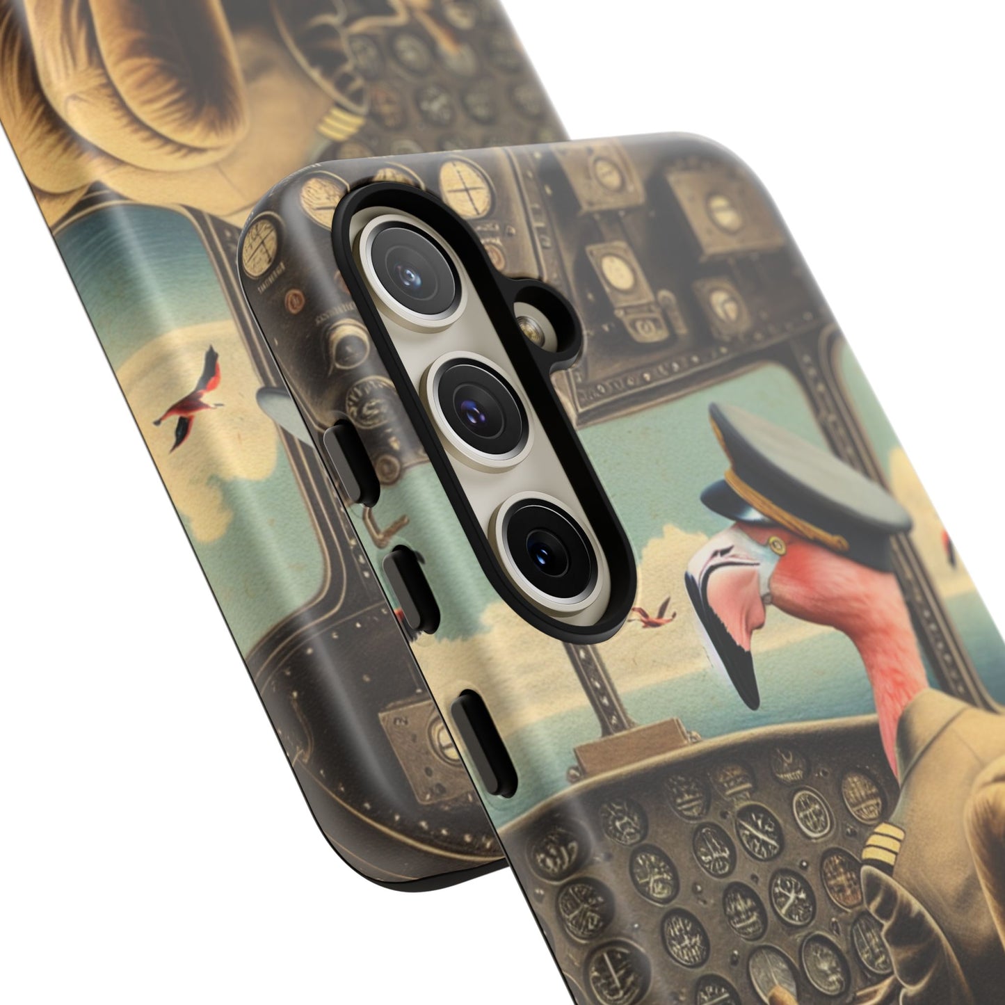 Flamingo Flight Deck Phone Case - GALAXY