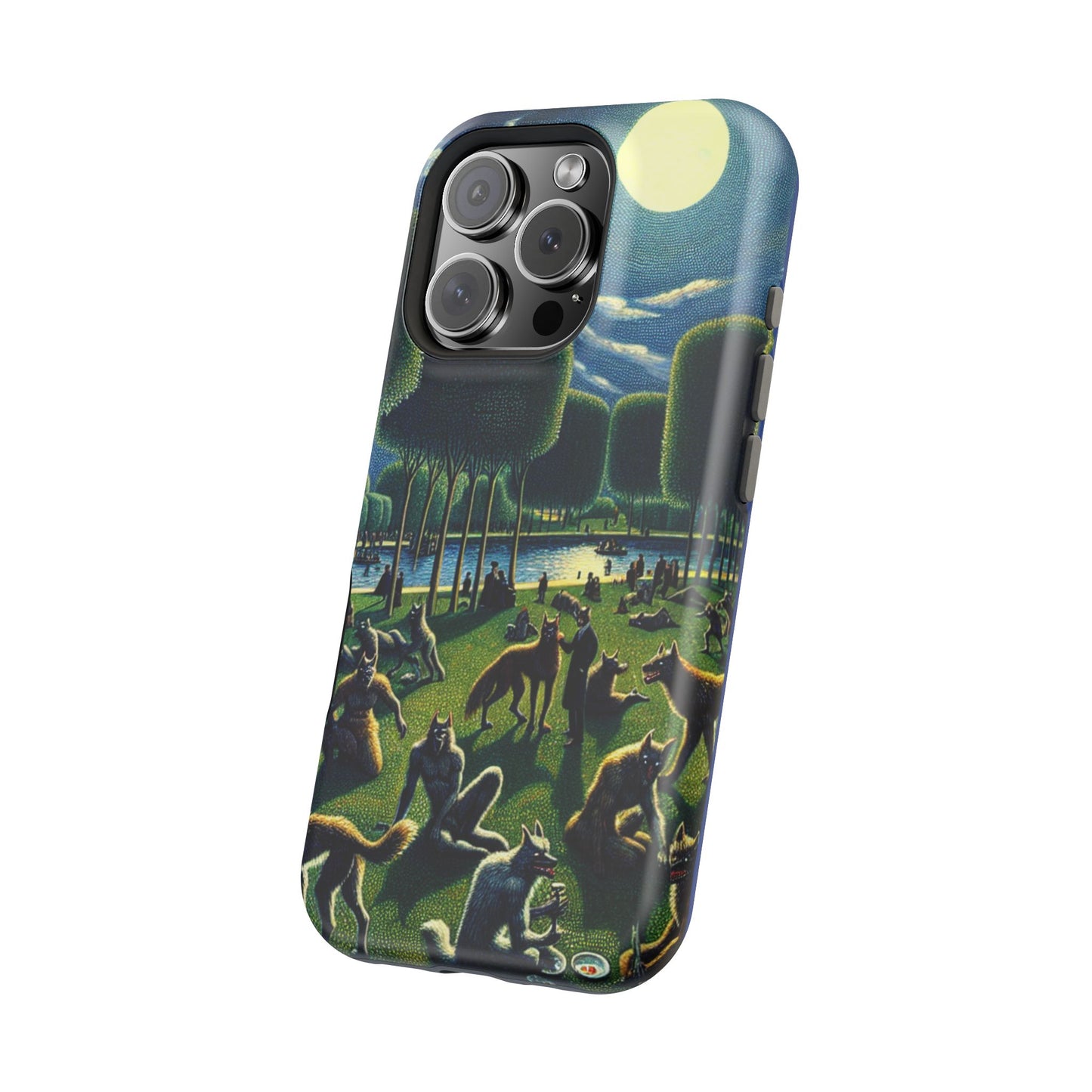 Werewolves at the Waterfront Magnetic iPhone Case