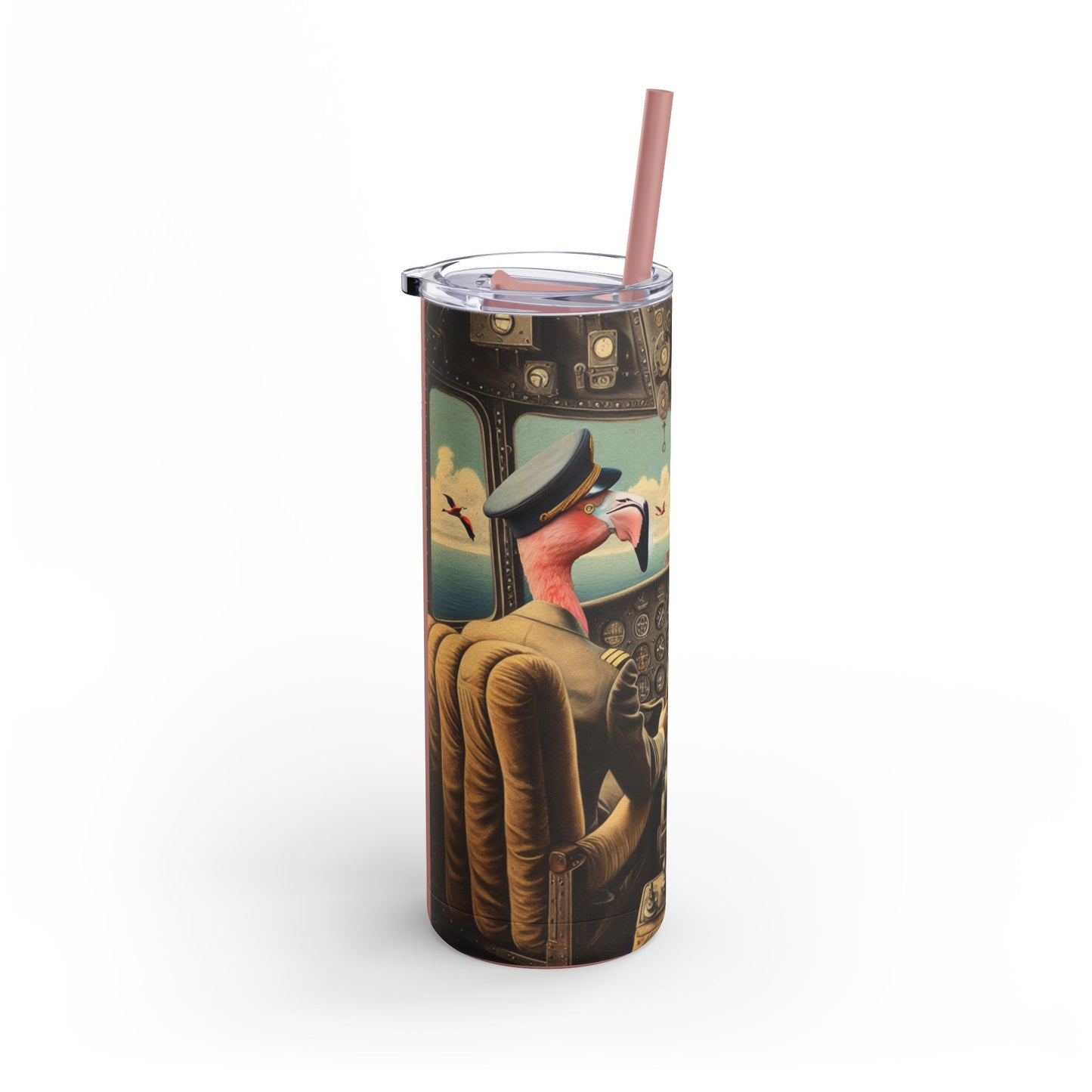 Flamingo Flight Deck Tumbler
