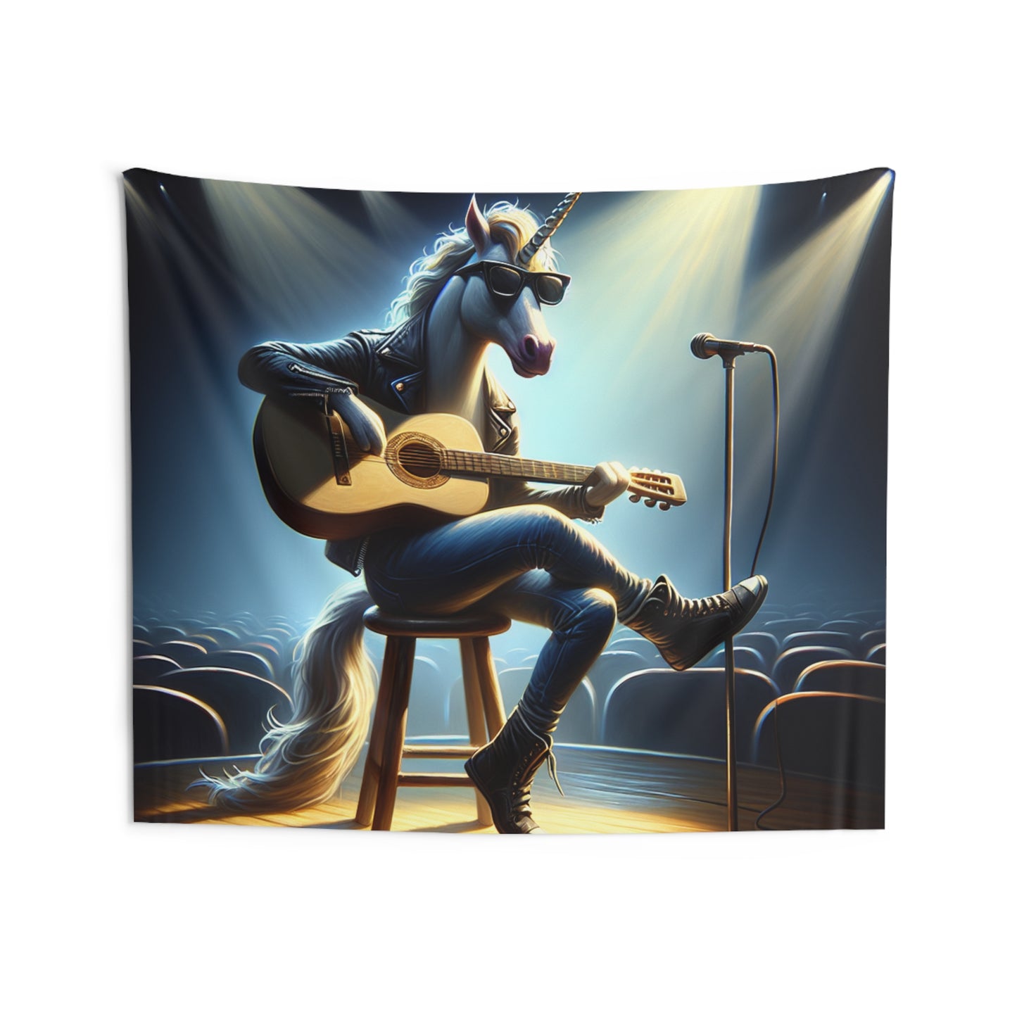 Unicorn Unplugged Wall Tapestry