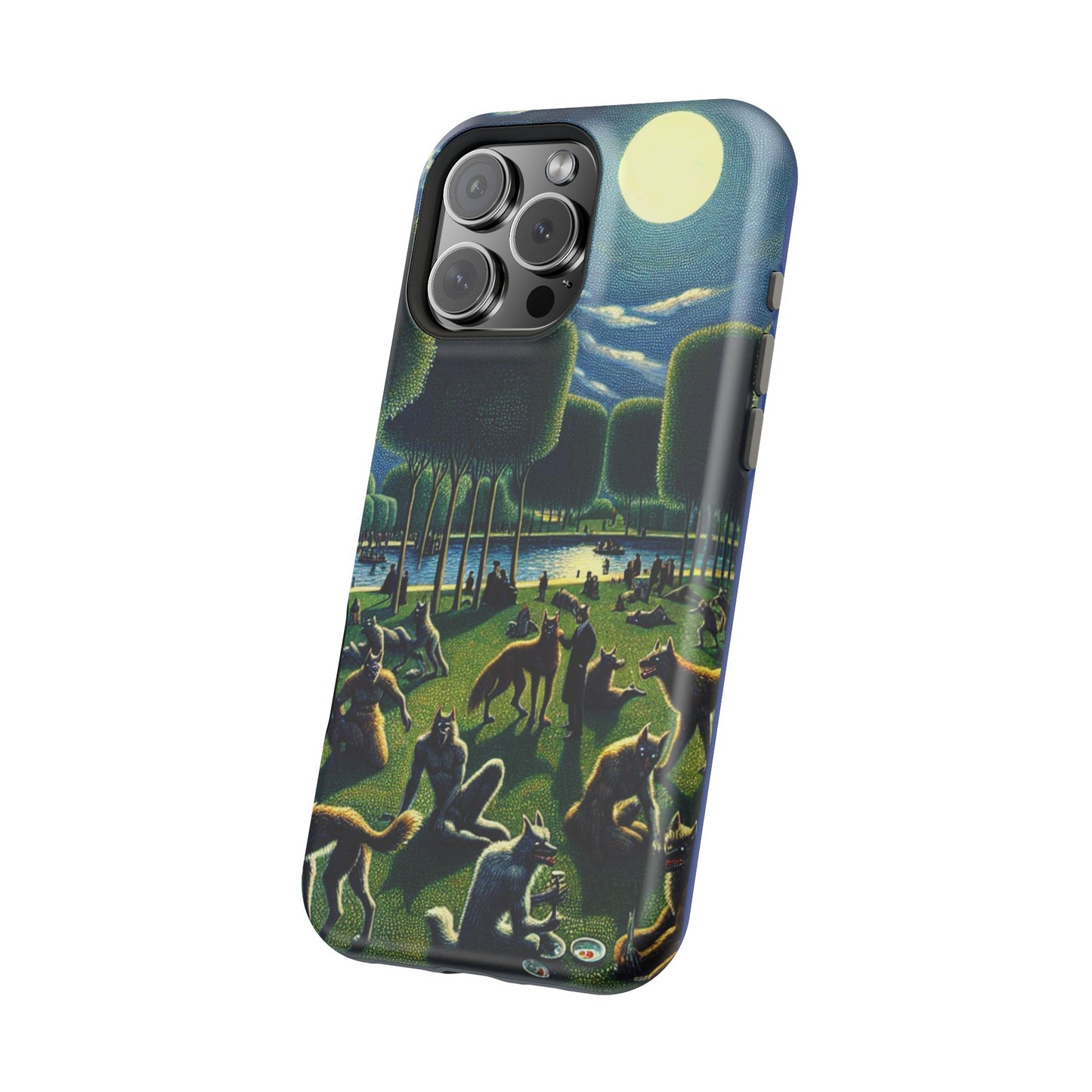 Werewolves at the Waterfront Magnetic iPhone Case