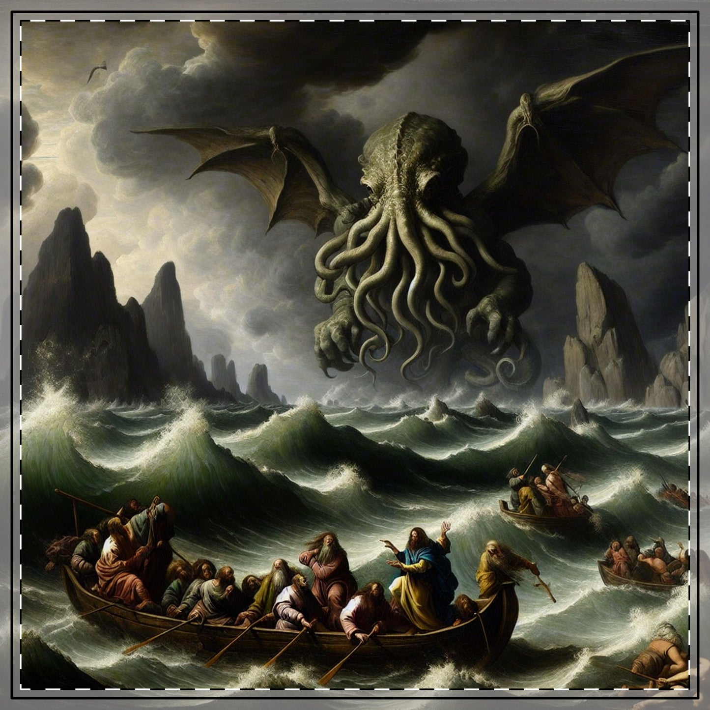 Cthulhu in the Storm Tablecloth