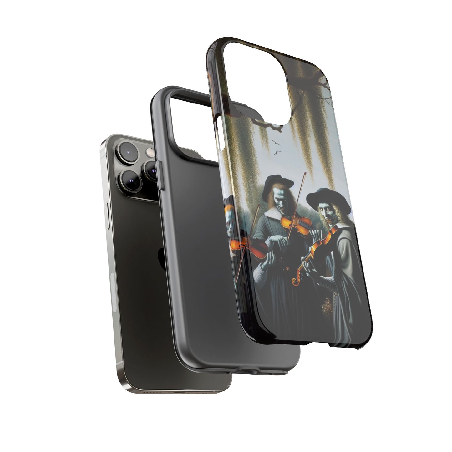 Vermeer's Vampire Violinists Phone Case - IPHONE