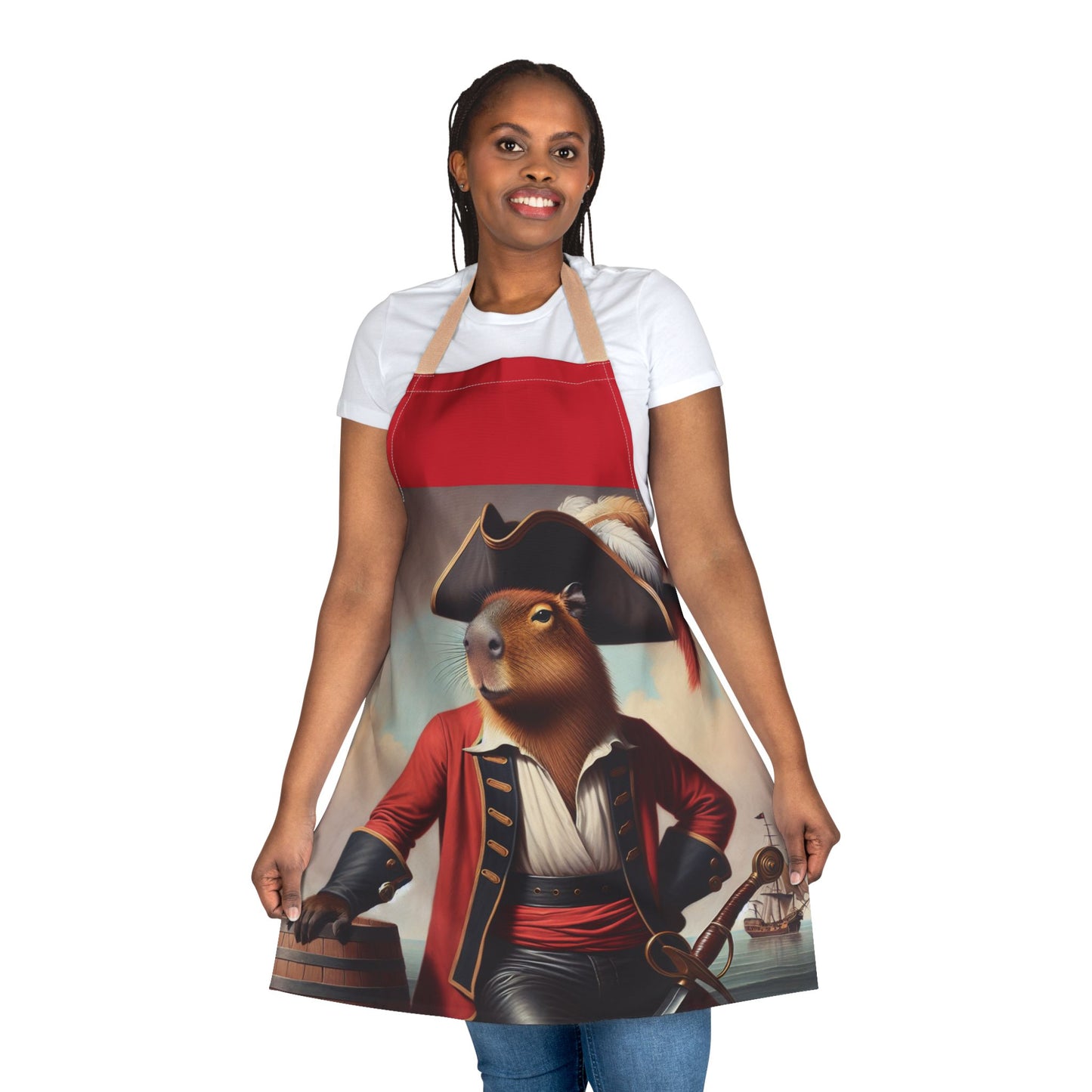 Captain Capybara Home Apron