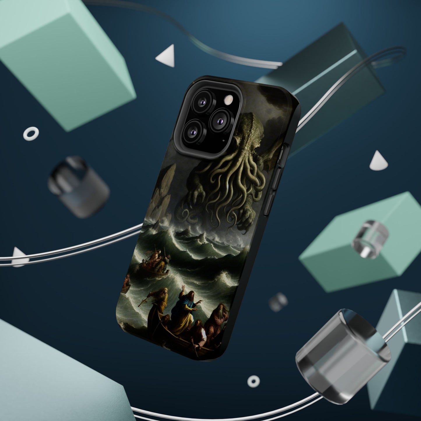 Cthulhu in the Storm Magnetic iPhone Case