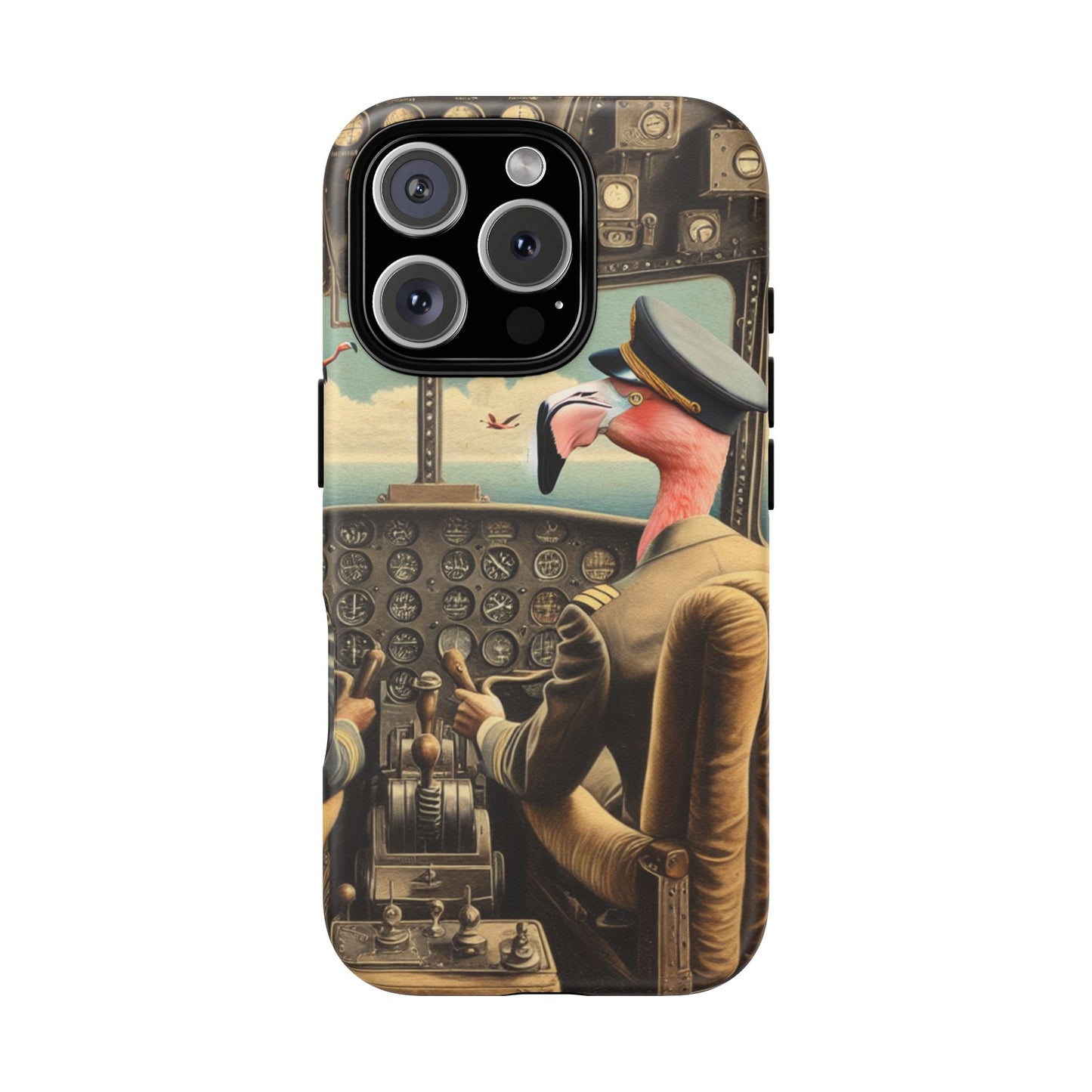 Flamingo Flight Deck Phone Case - IPHONE