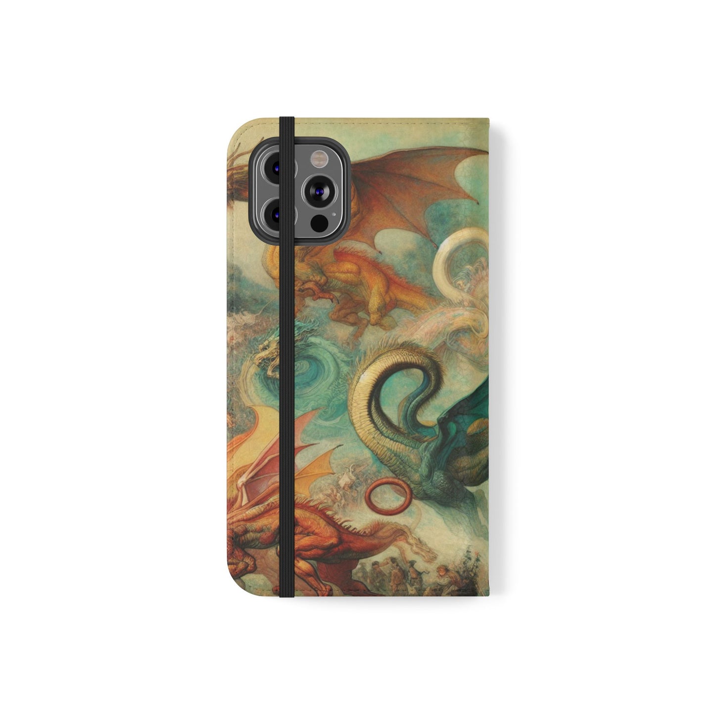 Degas Dreams of Dragons Flip Cases for iPhones
