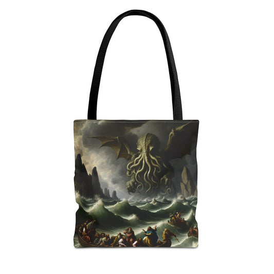 Cthulhu in the Storm Tote Bag