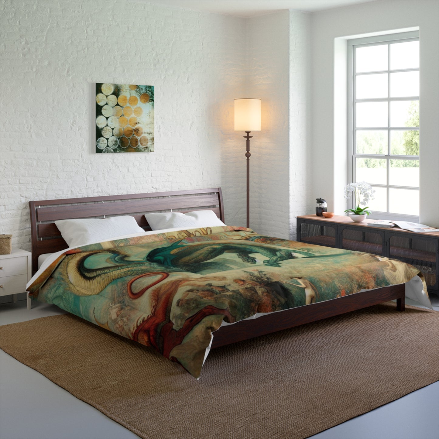 Degas Dreams of Dragons Comforter