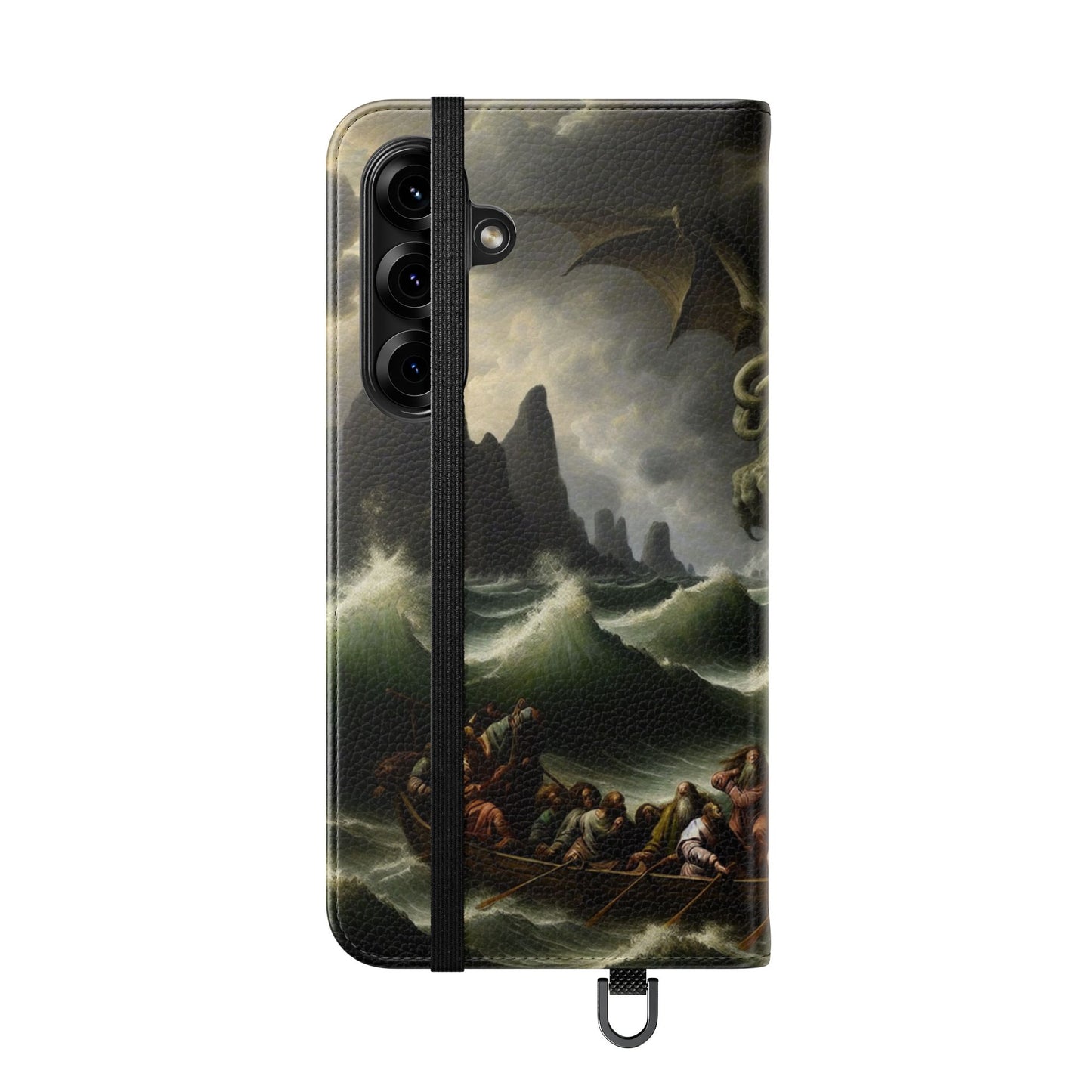 Cthulhu in the Storm Flip Cases for iPhones