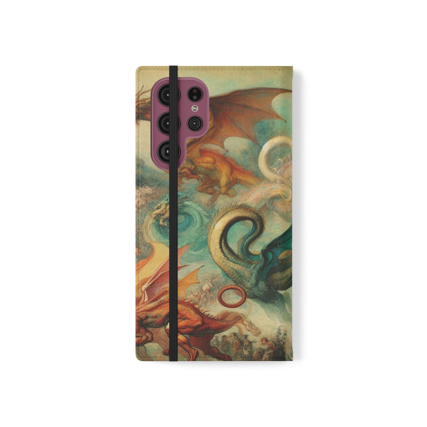 Degas Dreams of Dragons Flip Cases for iPhones