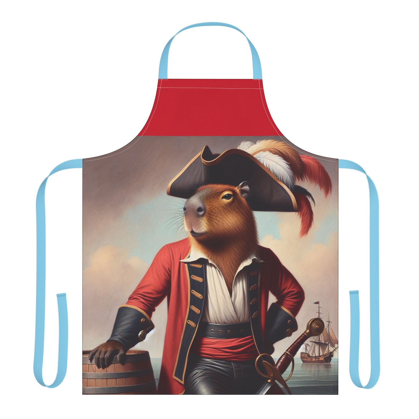 Captain Capybara Home Apron