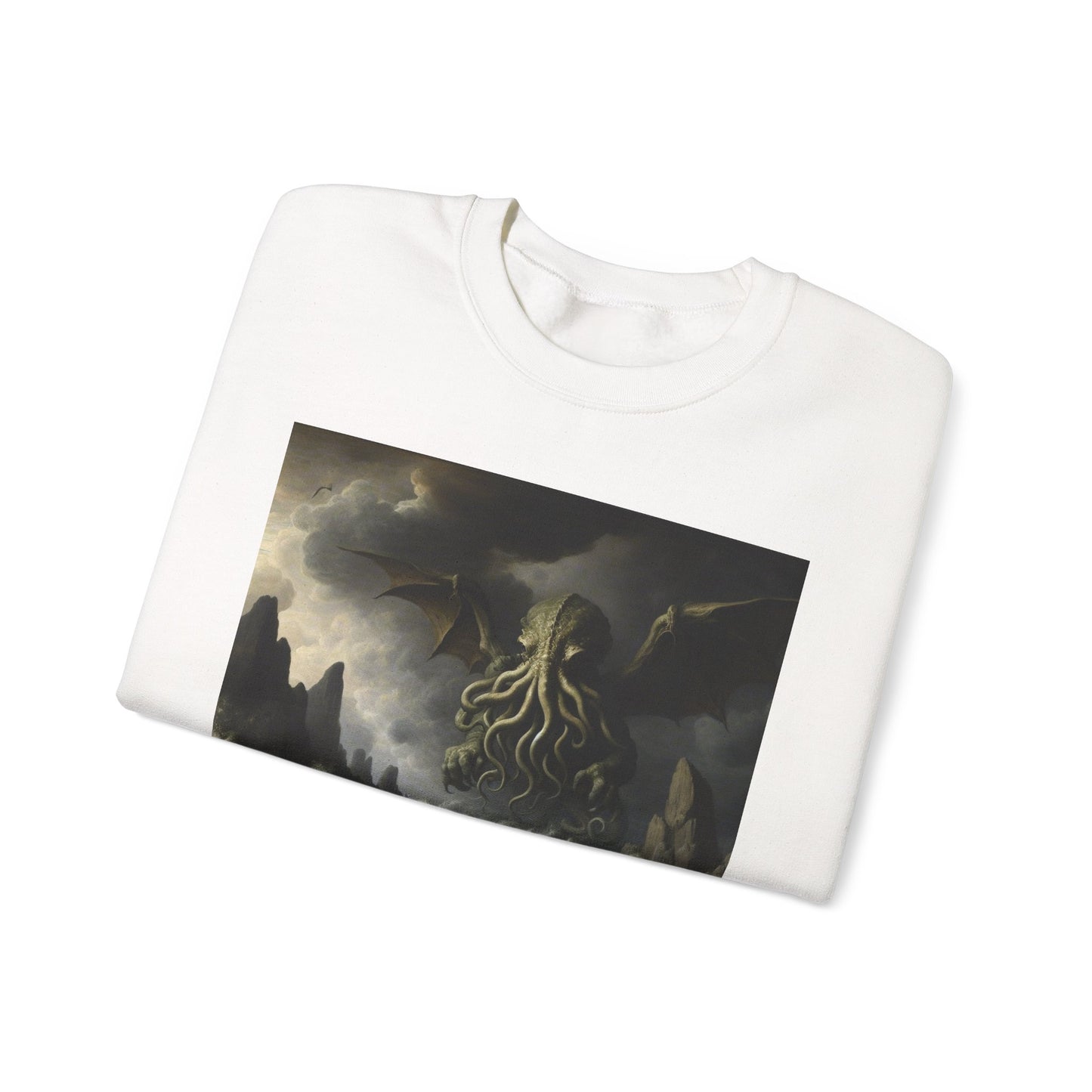 Cthulhu in the Storm Crewneck Sweatshirt