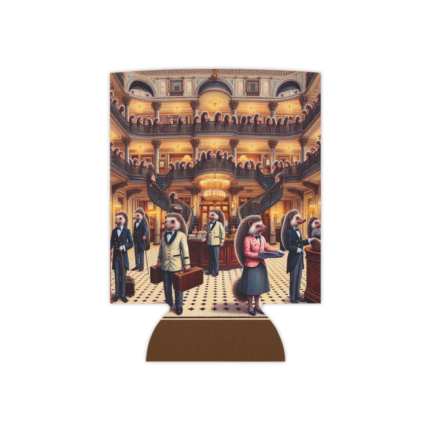 Hedgehog Hotel Can Cooler