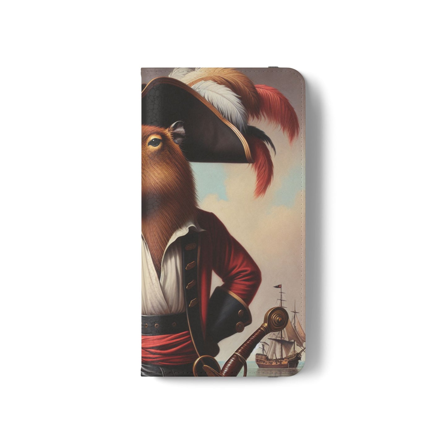 Captain Capybara Flip Case - iPhone/Galaxy