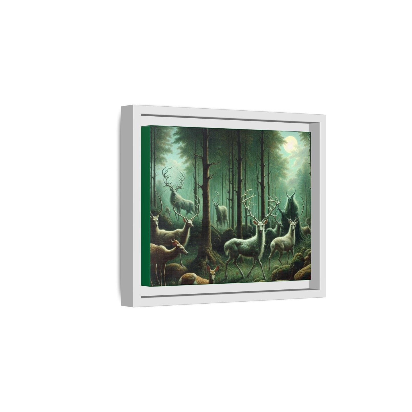 Wendigo Shepherd Canvas, Framed (Multi-color)