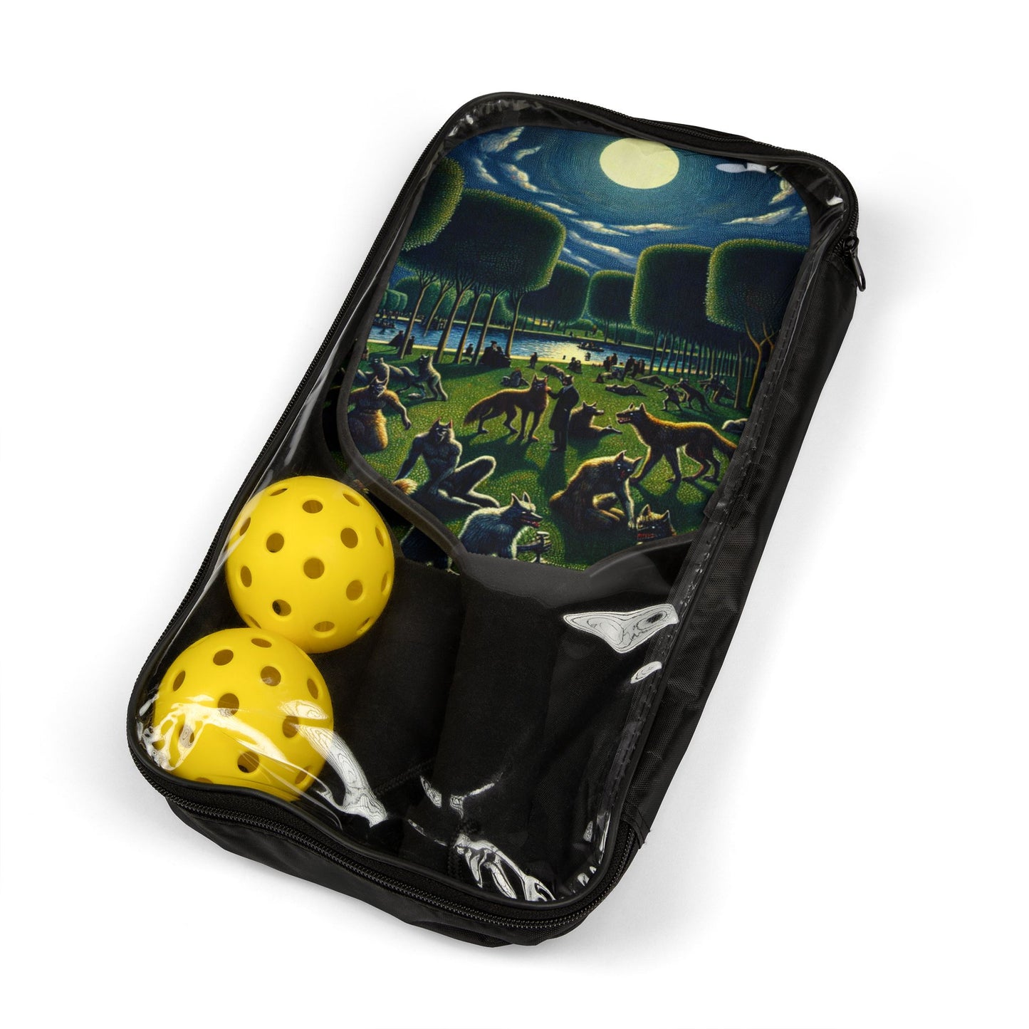 Werewolves at the Waterfront Printed Pickleball Kit
