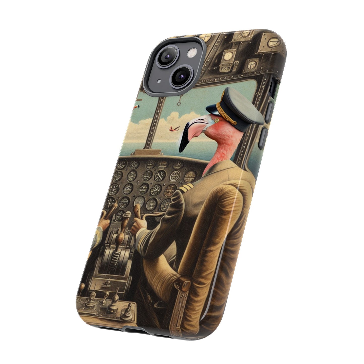 Flamingo Flight Deck Phone Case - IPHONE