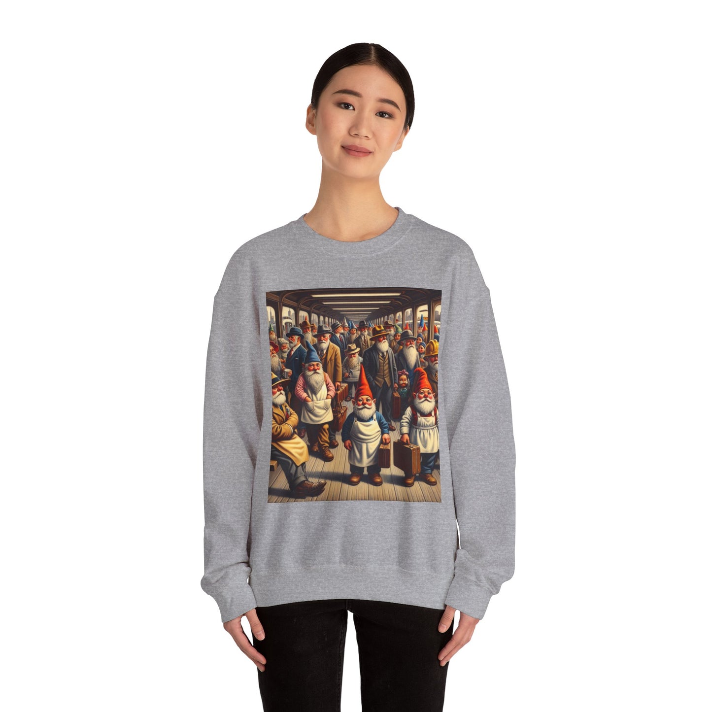 The Gnome-mute Home Crewneck Sweatshirt