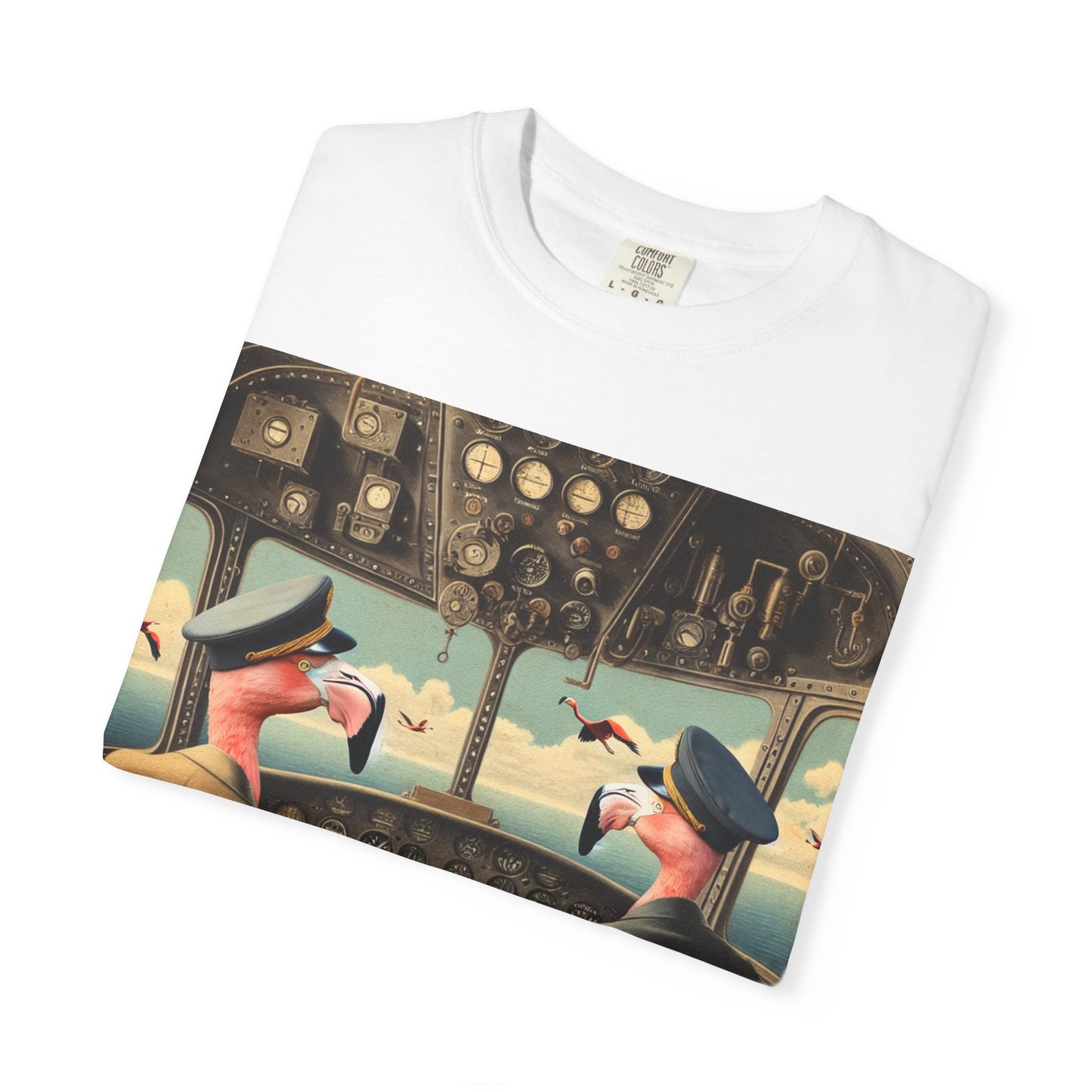 Flamingo Flight Deck T-Shirt