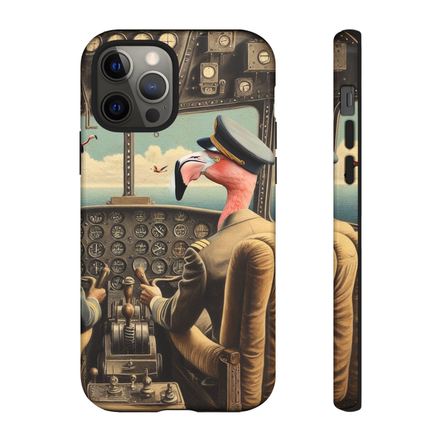 Flamingo Flight Deck Phone Case - IPHONE