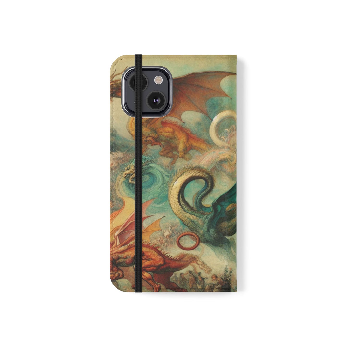 Degas Dreams of Dragons Flip Cases for iPhones