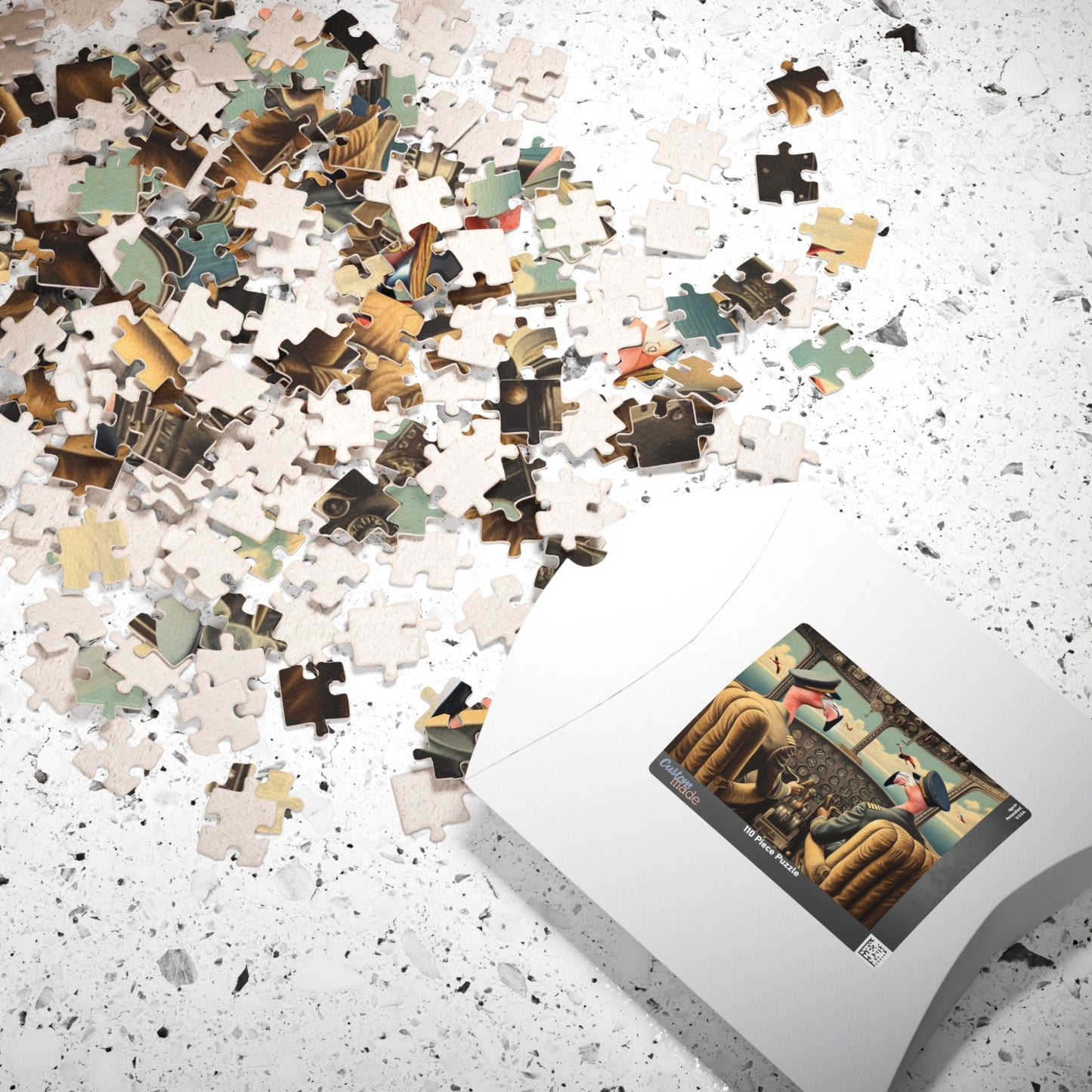 Flamingo Flight Deck Puzzle (110, 252, 520, 1014-piece)