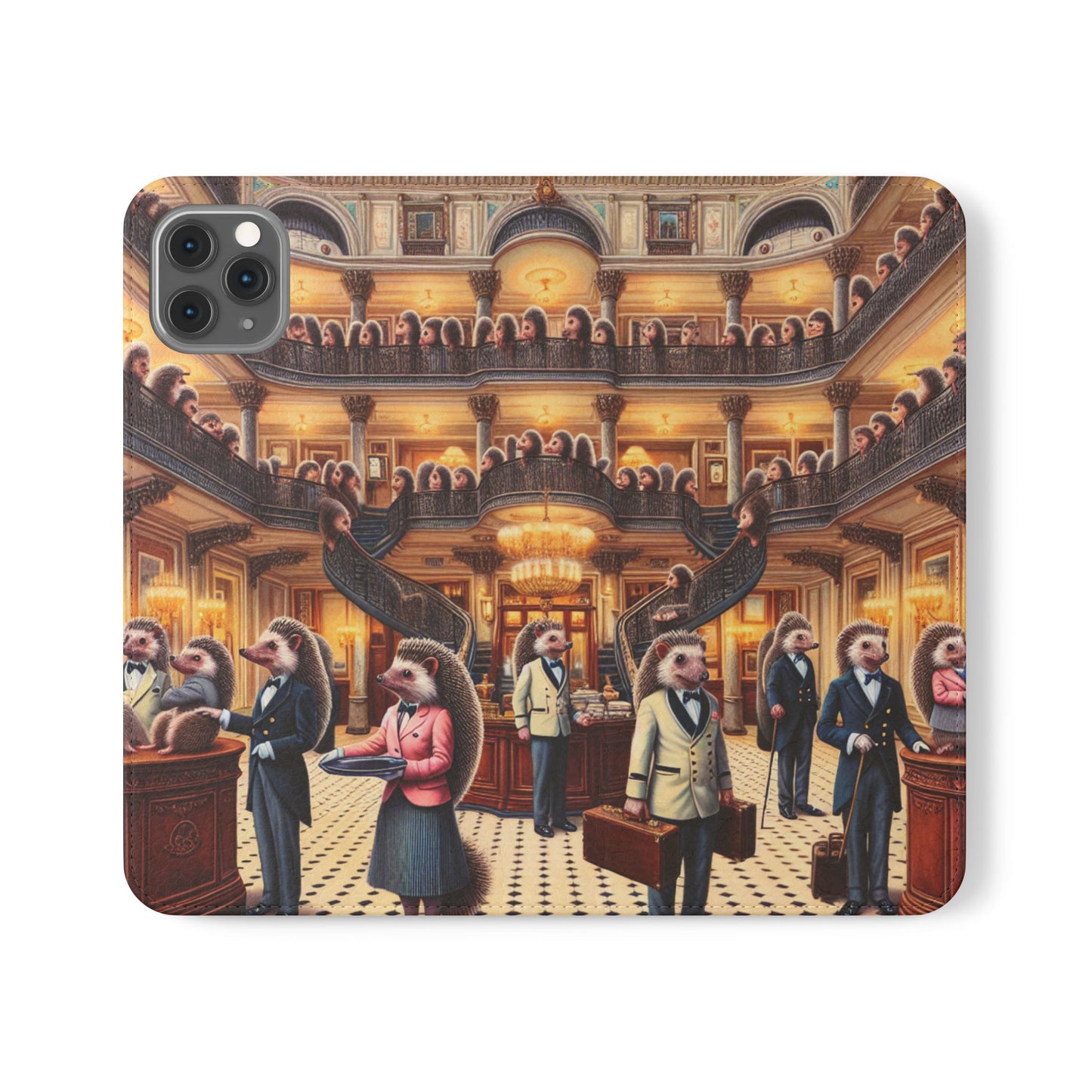 Hedgehog Hotel Flip Case - iPhone/Galaxy