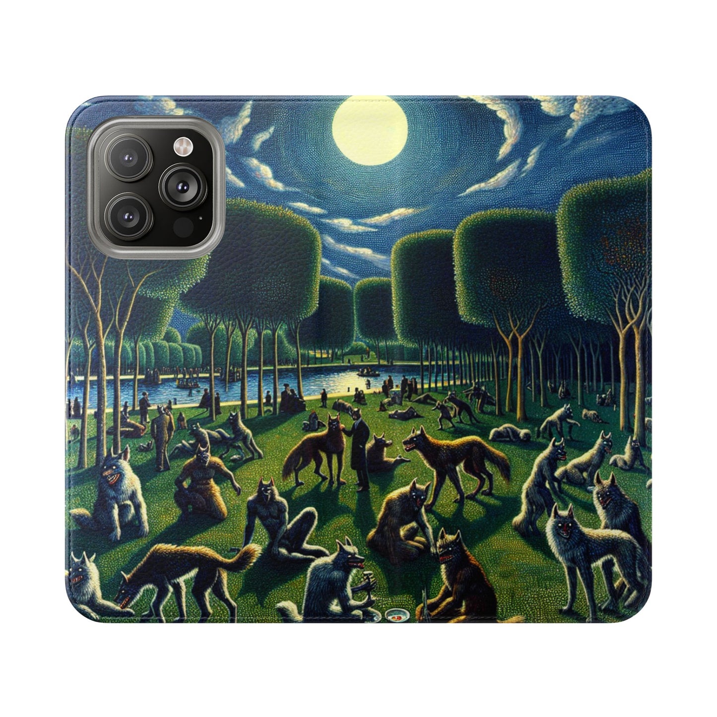 Werewolves at the Waterfront Flip Case - iPhone/Galaxy