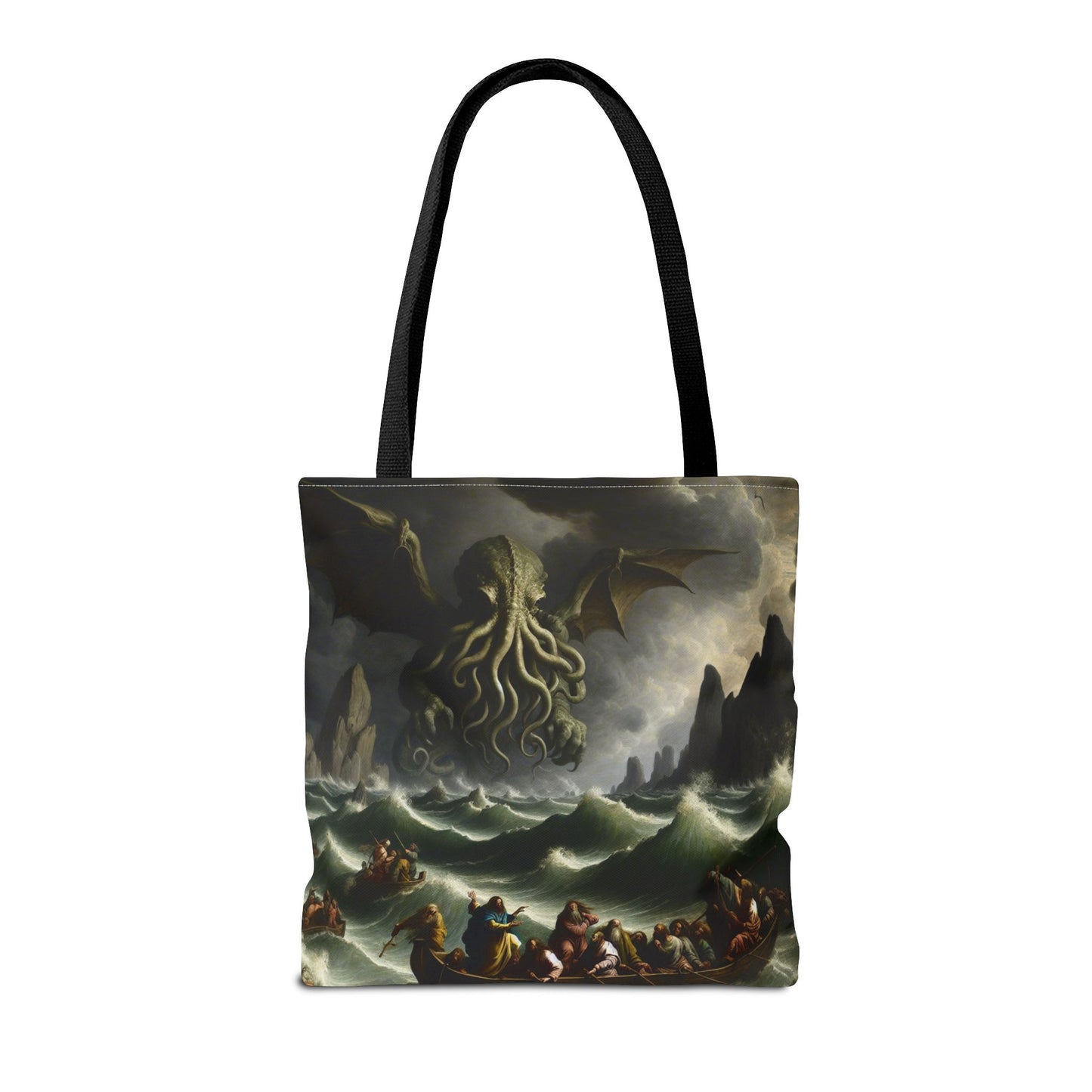 Cthulhu in the Storm Tote Bag