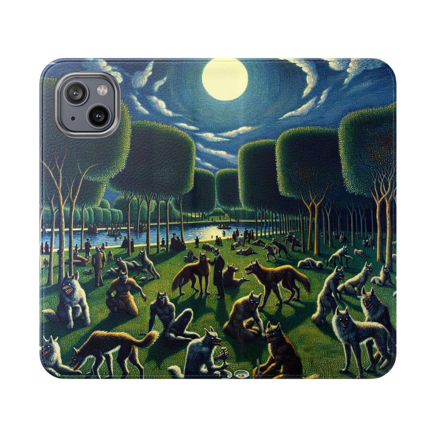 Werewolves at the Waterfront Flip Case - iPhone/Galaxy