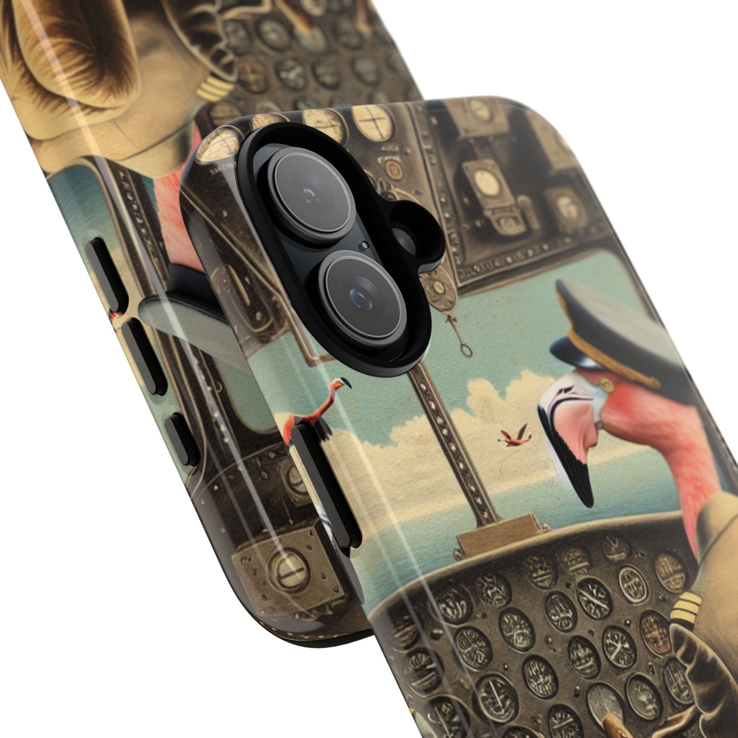 Flamingo Flight Deck Phone Case - IPHONE