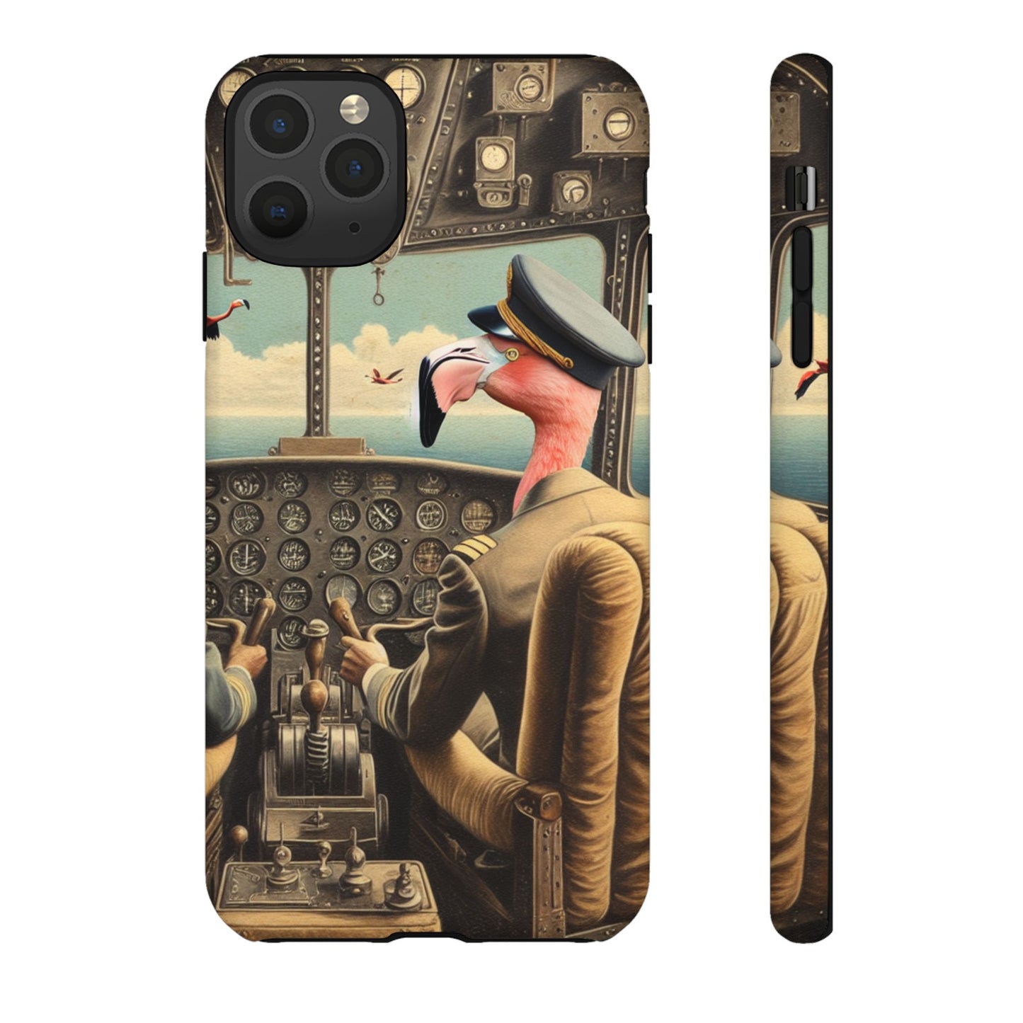 Flamingo Flight Deck Phone Case - IPHONE