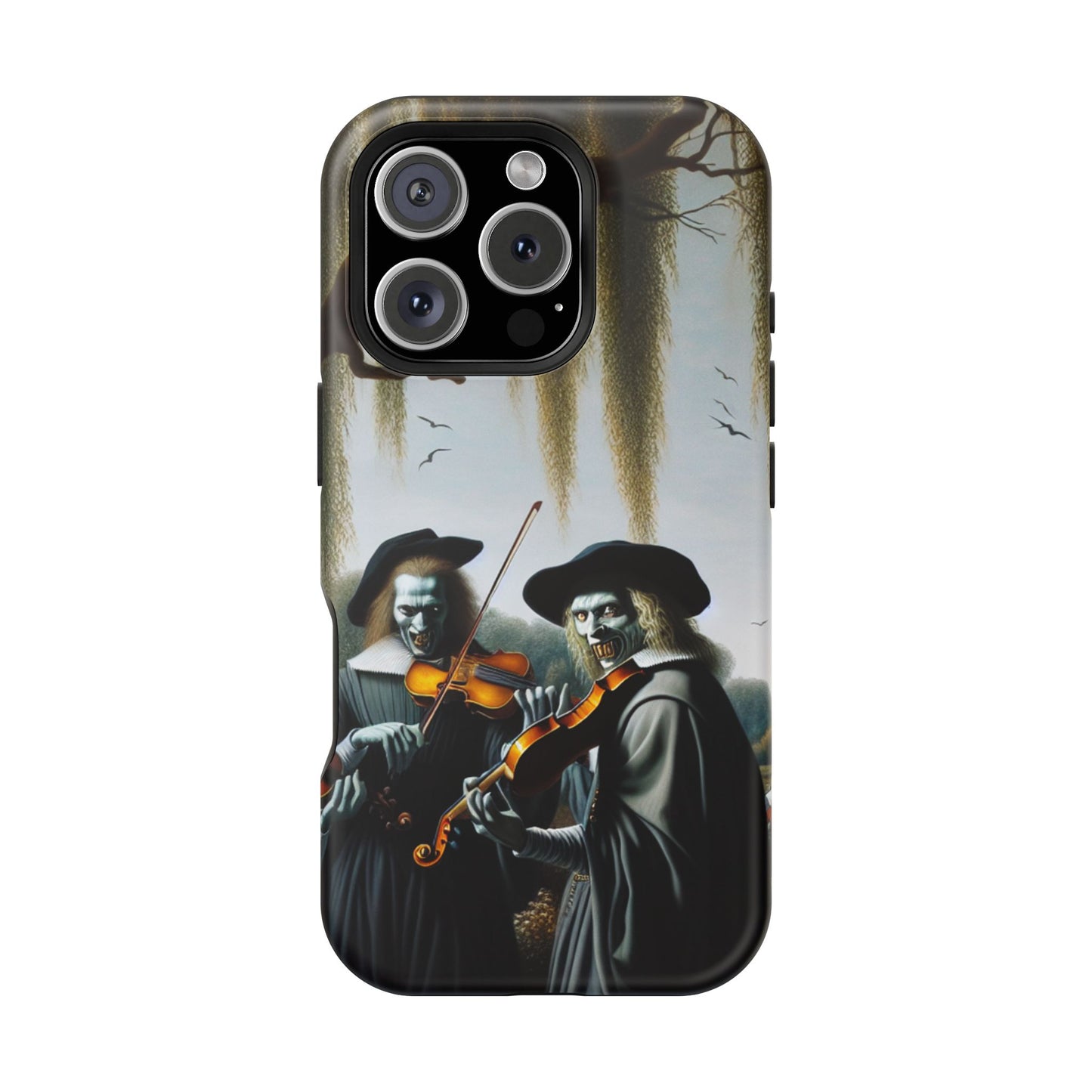 Vermeer's Vampire Violinists Magnetic iPhone Case