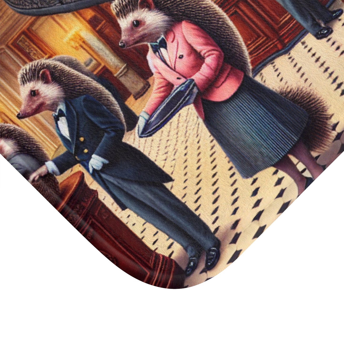 Hedgehog Hotel Bath Mat