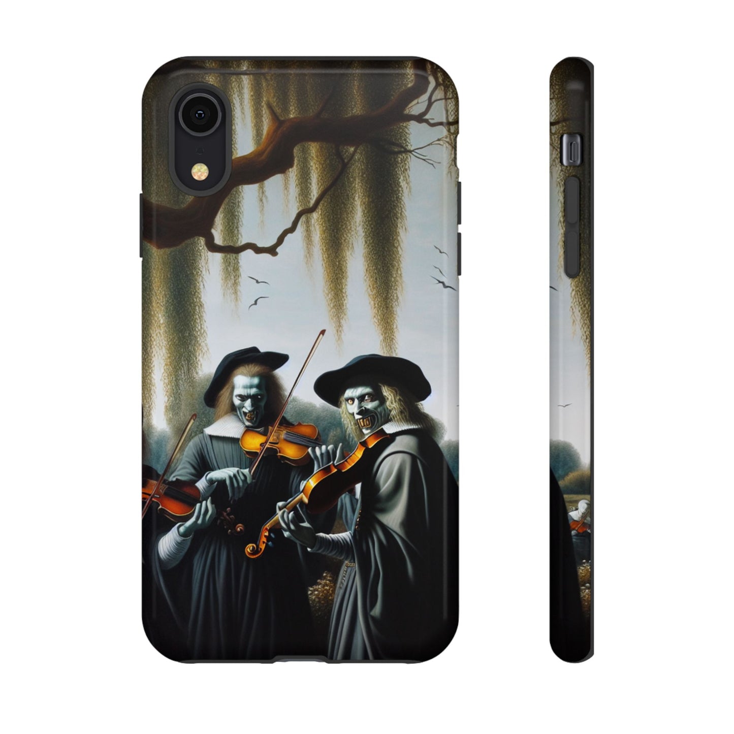 Vermeer's Vampire Violinists Phone Case - IPHONE