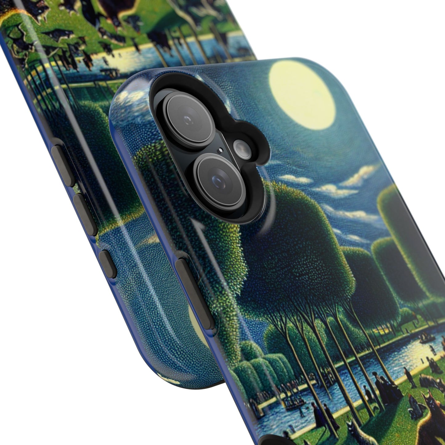 Werewolves at the Waterfront Magnetic iPhone Case