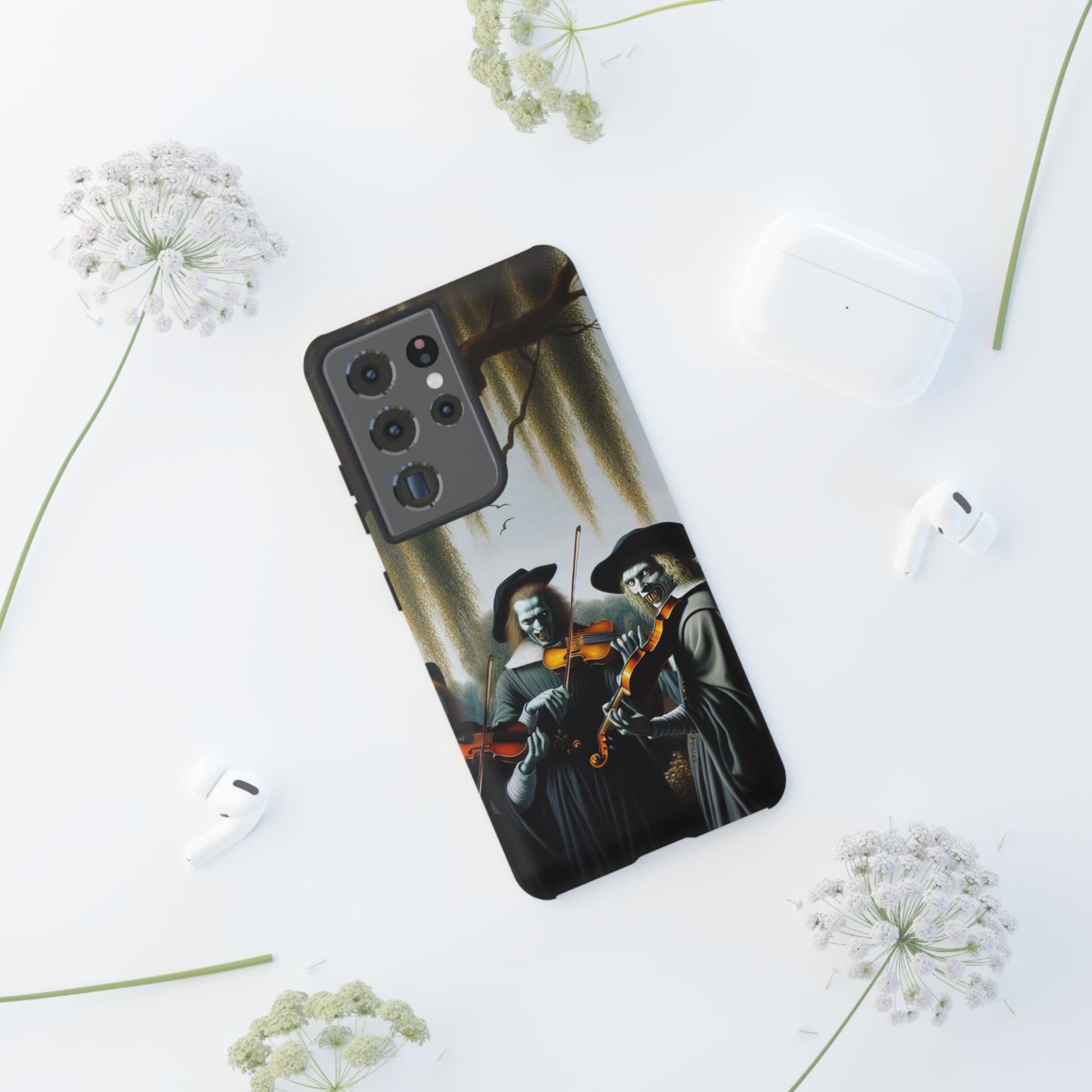 Vermeer's Vampire Violinists Phone Case - GALAXY