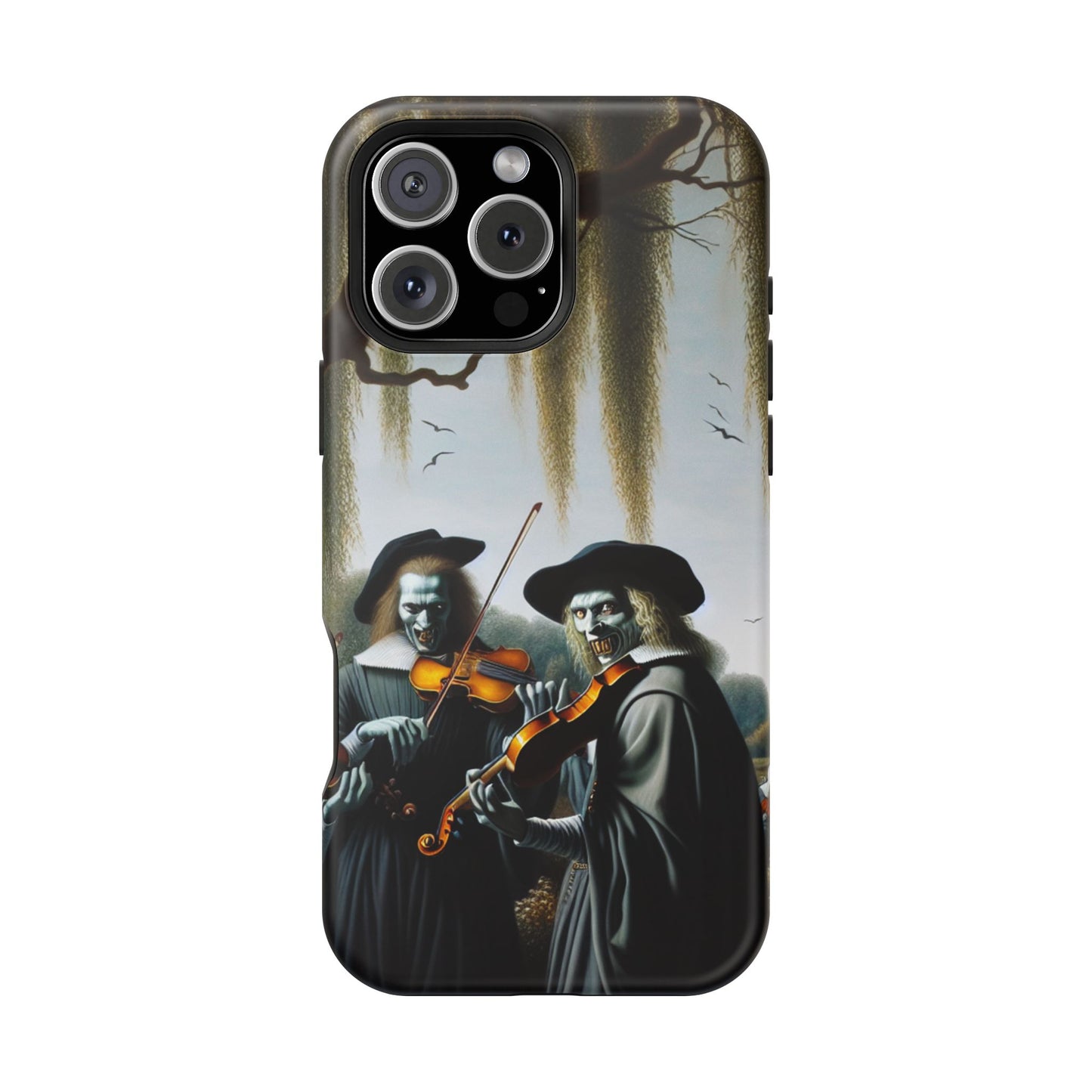 Vermeer's Vampire Violinists Magnetic iPhone Case