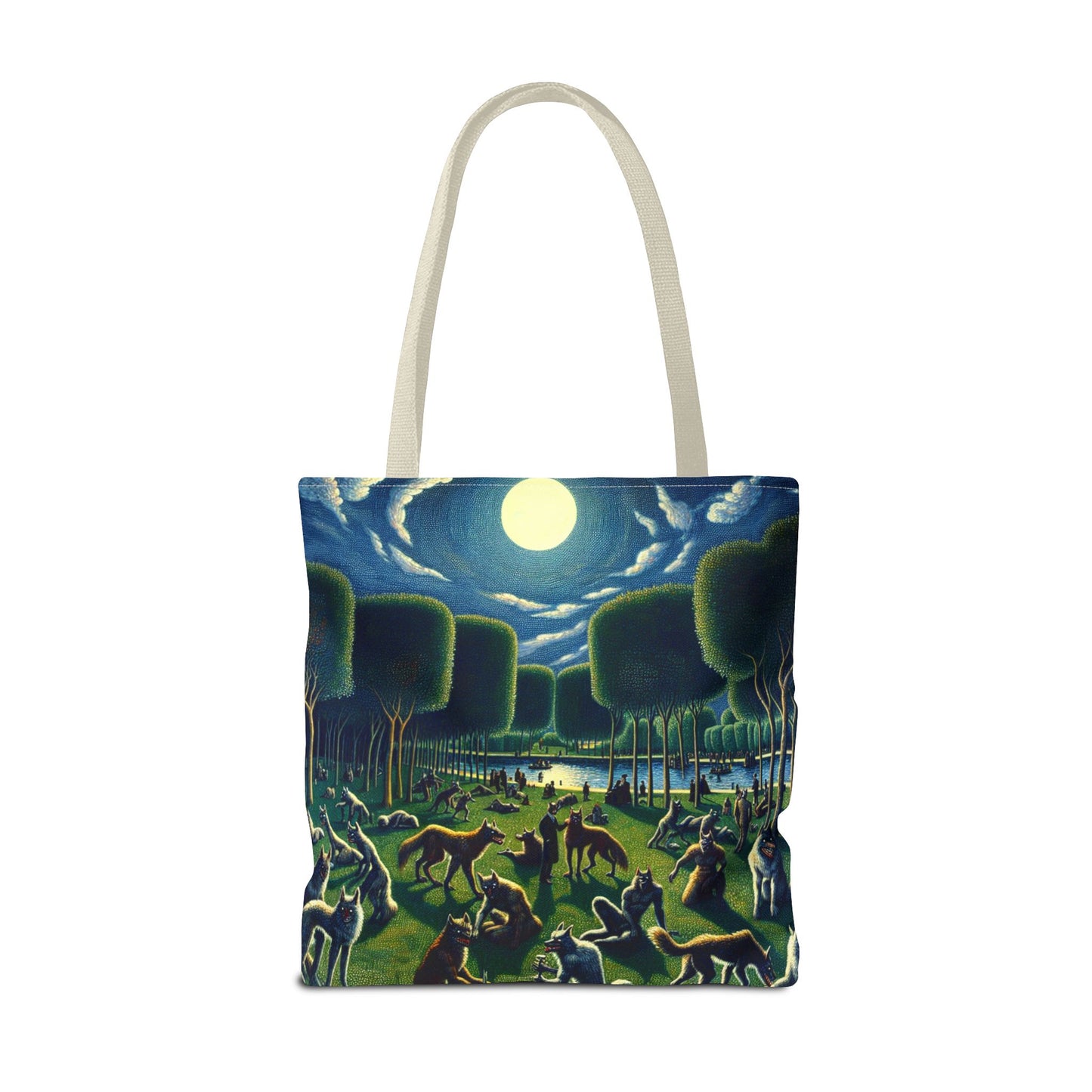 Werewolves at the Waterfront Tote Bag