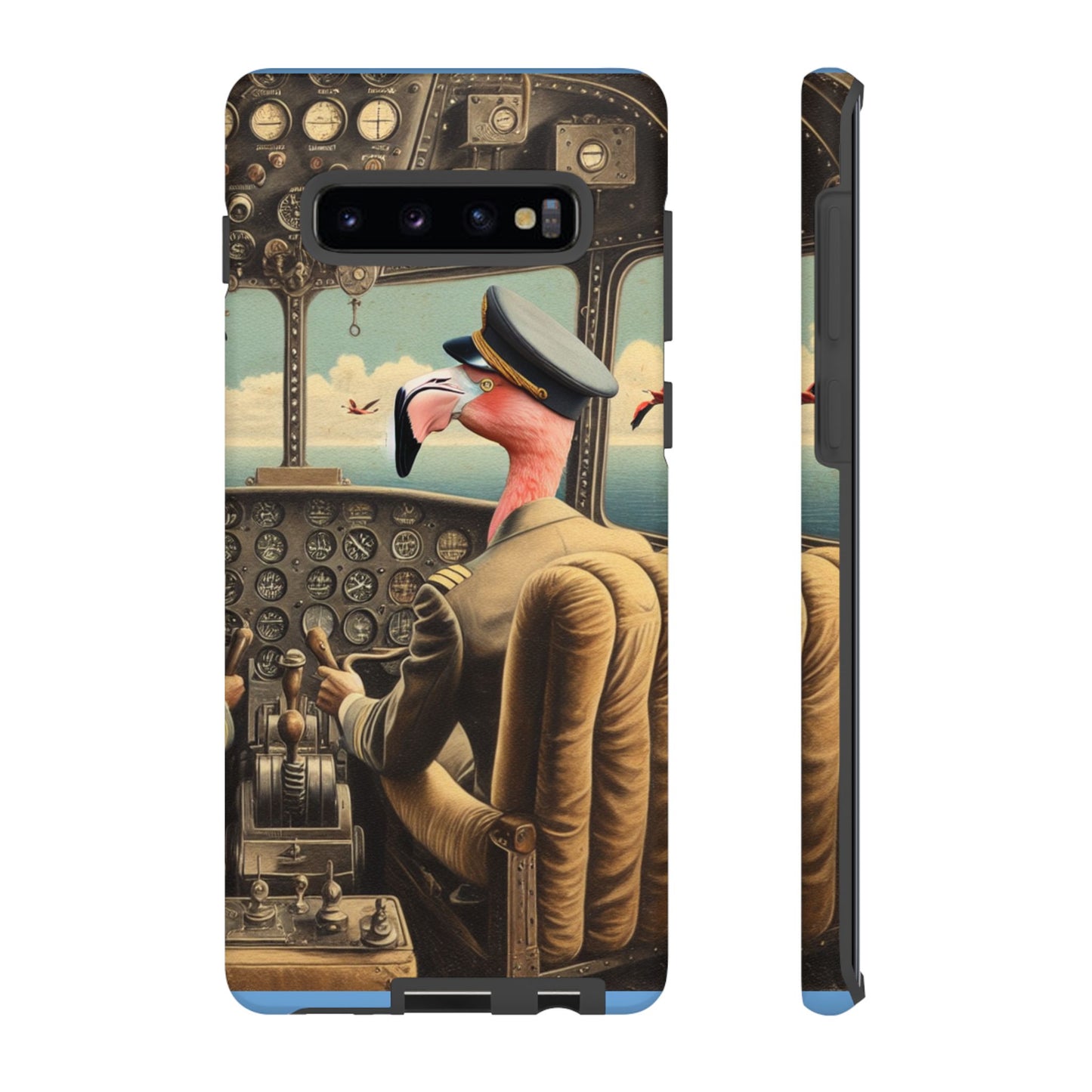 Flamingo Flight Deck Phone Case - GALAXY