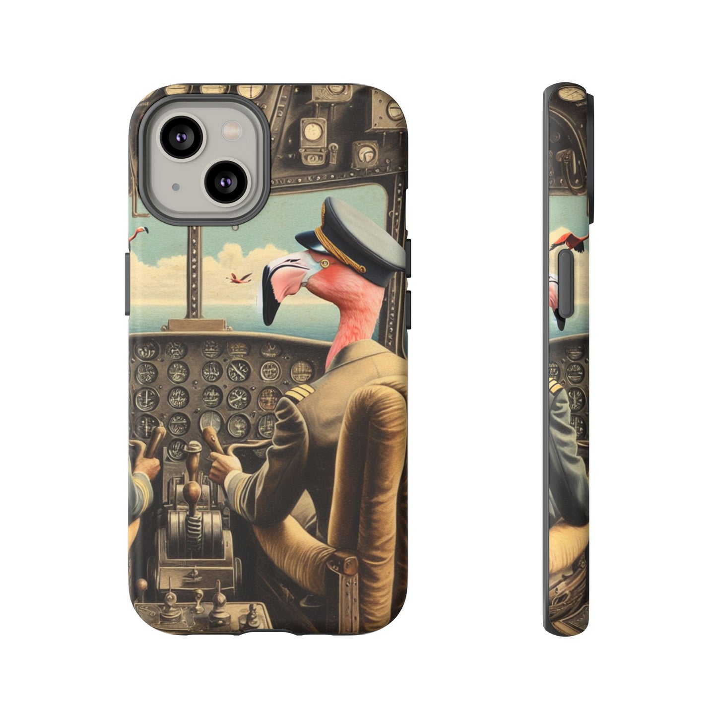 Flamingo Flight Deck Phone Case - IPHONE