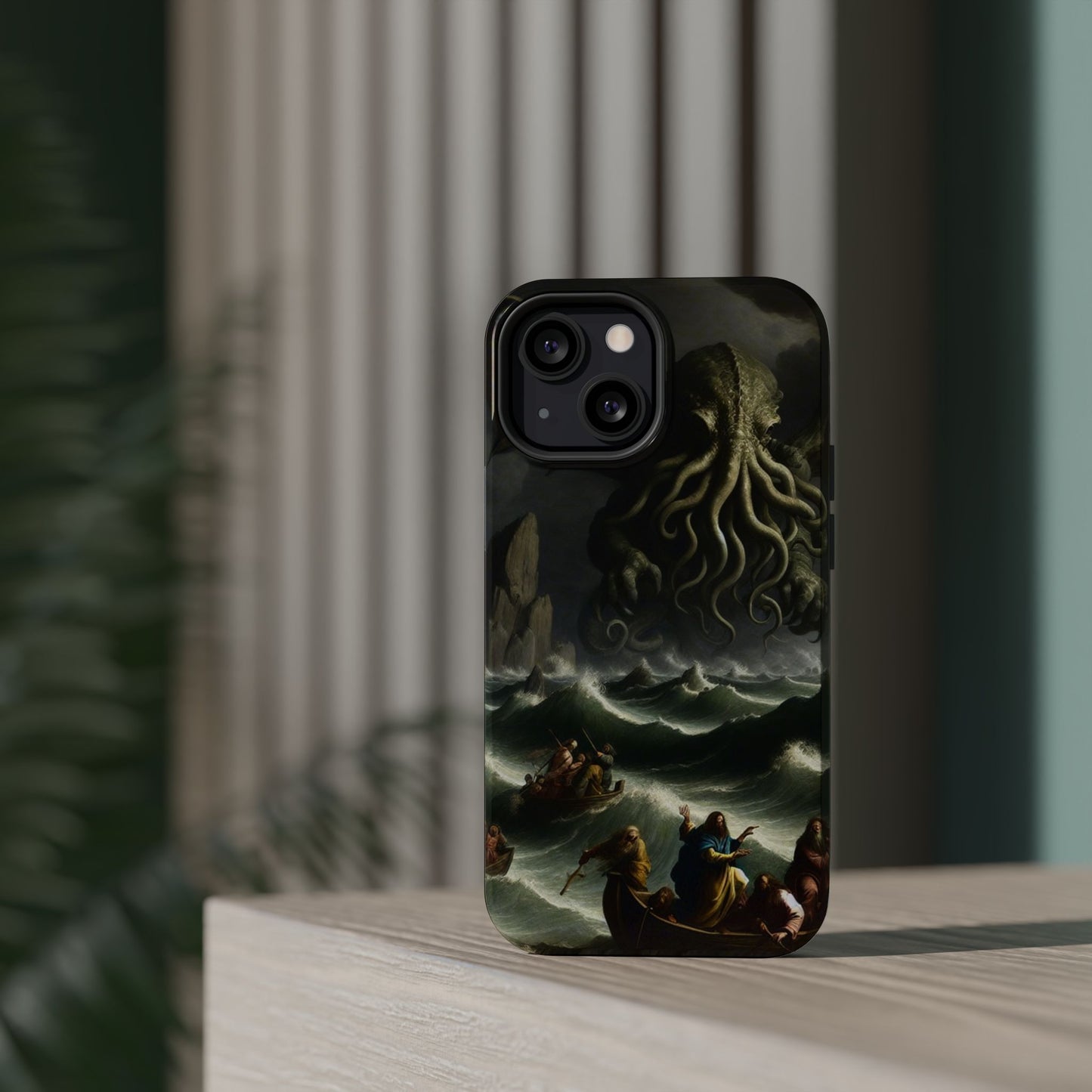 Cthulhu in the Storm Magnetic iPhone Case