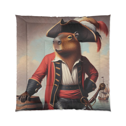 Captain Capybara Comforter