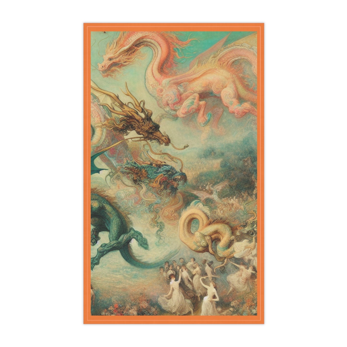 Degas Dreams of Dragons Tea Towels