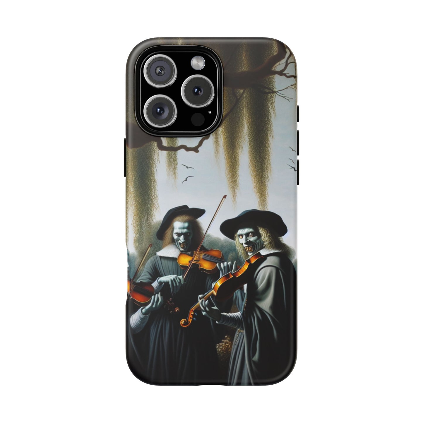 Vermeer's Vampire Violinists Phone Case - IPHONE