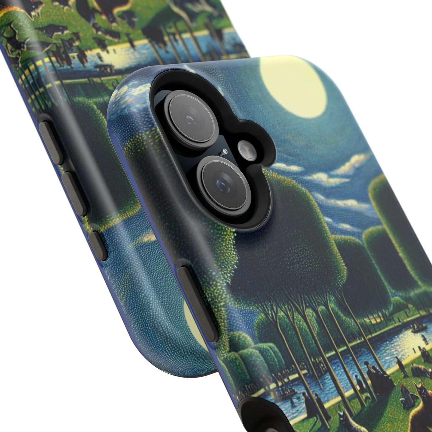 Werewolves at the Waterfront Magnetic iPhone Case