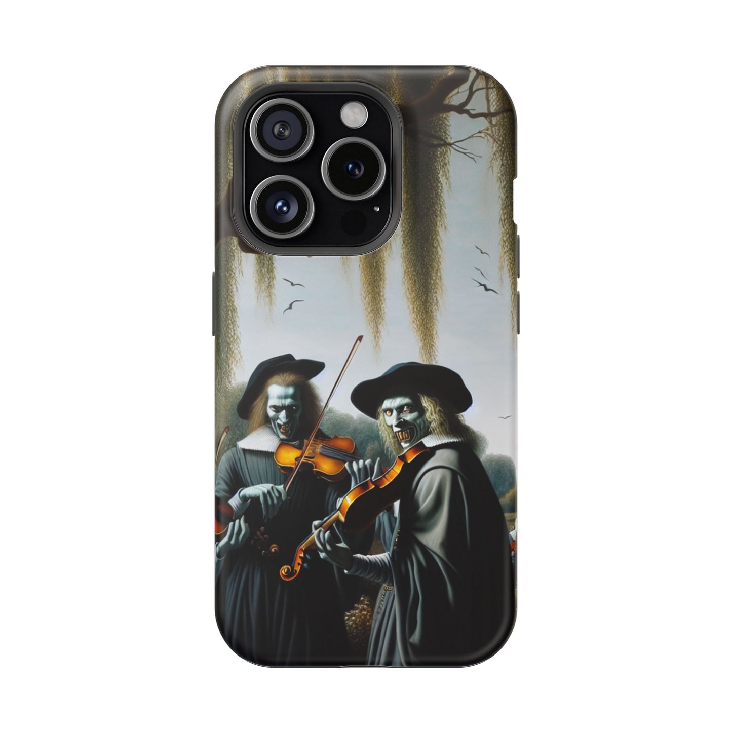 Vermeer's Vampire Violinists Magnetic iPhone Case